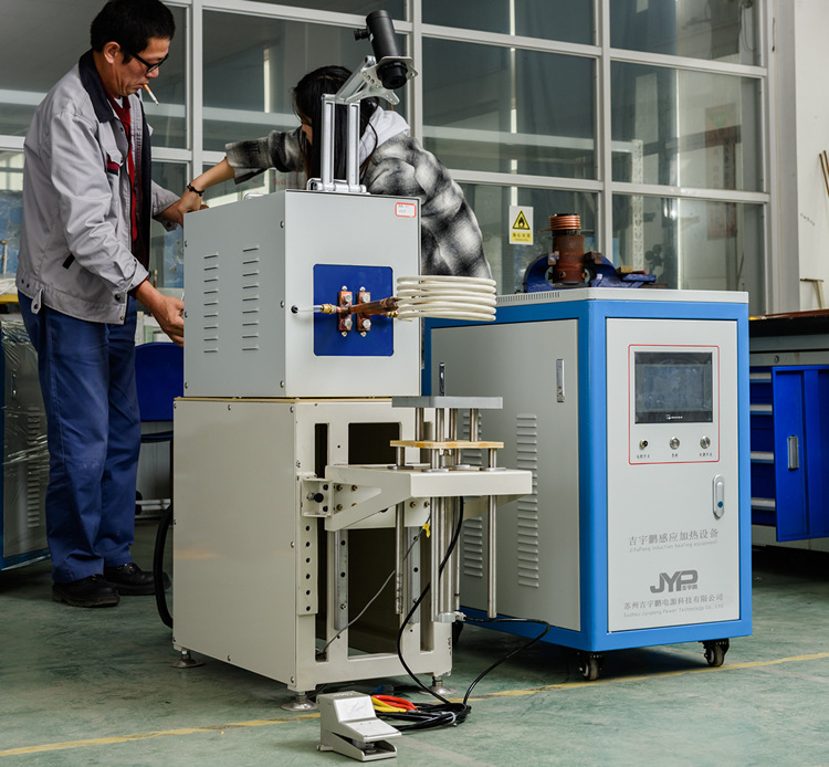  . 中頻加熱JYP-MF160透熱鍛造機