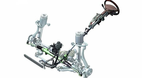 轉向系配件高頻加熱