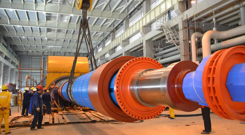 電站轉子鍛件感應加熱